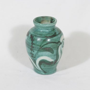 Kupittaa clay vase, hand-painted