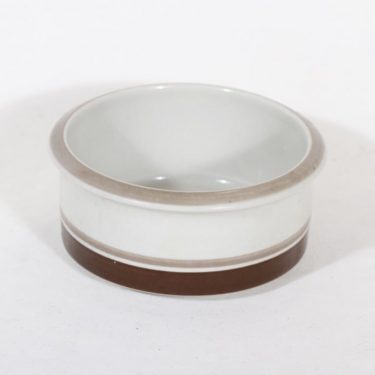Arabia Pirtti bowl, designer Raija Uosikkinen, small, stripe decoration