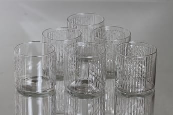 Riihimäen lasi Flindari lasit, 20 cl, 6 kpl, suunnittelija Nanny Still, 20 cl
