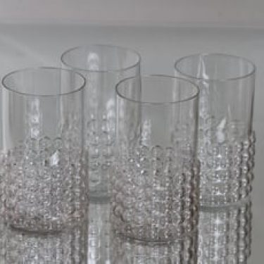 Riihimäen lasi Grappo lasit, 40 cl, 4 kpl, suunnittelija Nanny Still, 40 cl