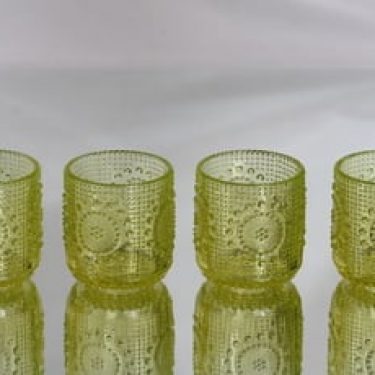 Riihimäen lasi Grapponia lasit, 16 cl, 4 kpl, suunnittelija Nanny Still, 16 cl
