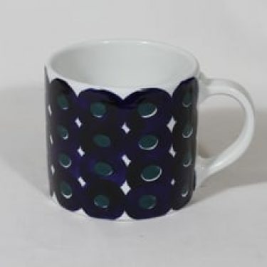 Arabia GOG haarikka, 70 cl, suunnittelija Gunvor Olin-Grönqvist, 70 cl, suuri, käsinmaalattu, signeerattu