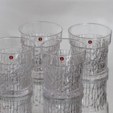 Iittala Kaarna glasses, 22 cl, 4 pcs, Timo Sarpaneva