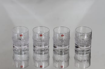 Iittala Niva lasit, 6 cl, 4 kpl, suunnittelija Tapio Wirkkala, 6 cl, pieni
