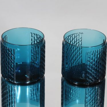 Riihimäen lasi Flindari lasit, 25 cl, 2 kpl, suunnittelija Nanny Still, 25 cl