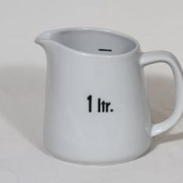 Arabia tekstikuvio mittakaadin, 1 l, suunnittelija , 1 l, mittakuvio