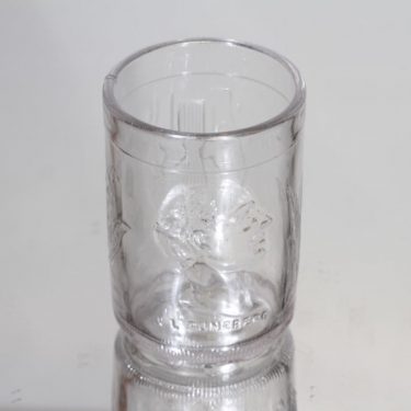 Iittala Suurmieslasi glass, clear, Alfred Gustafsson