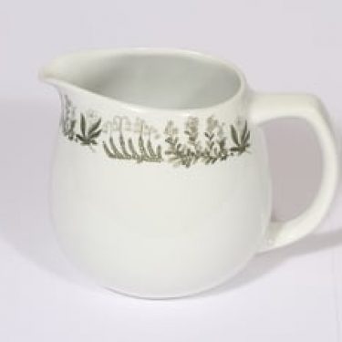 Arabia Polaris kaadin, 1 l, suunnittelija Raija Uosikkinen, 1 l, serikuva, kukka-aihe