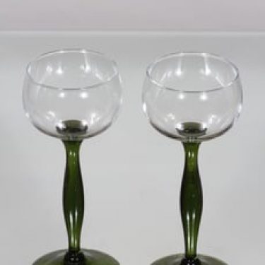 Kumela 522 lasit, oliivinvihreä, 2 kpl, suunnittelija ,