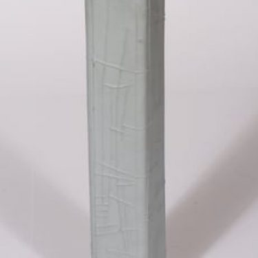 Arabia 385 maljakko, harmaa, suunnittelija Karl Heinz Schultz-Köln, mattalasite