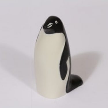 Arabia eläinfiguuri, pingviini, suunnittelija Lillemor Mannerheim-Klingspor, pingviini, signeerattu, pingviini