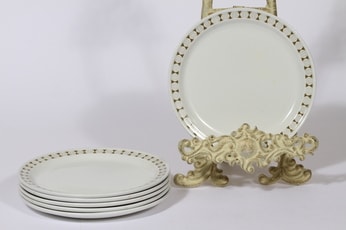 Arabia Seita lautaset, 6 kpl, suunnittelija Raija Uosikkinen, pieni