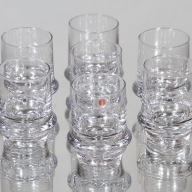 Iittala Marski glasses, 4 cl, 7 pcs, Tapio Wirkkala