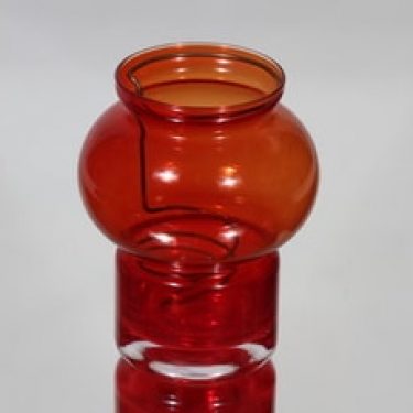 Riihimäen lasi Välkkky kynttilälyhty, punainen, suunnittelija Tamara Aladin, pieni
