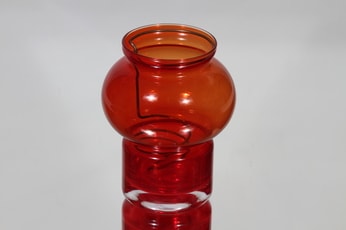 Riihimäen lasi Välkkky kynttilälyhty, punainen, suunnittelija Tamara Aladin, pieni