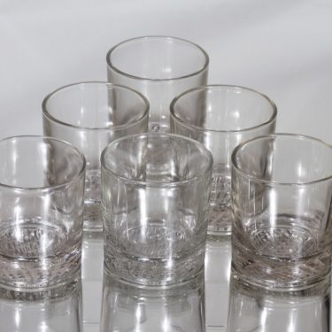 Riihimäen lasi Flindari lasit, 15 cl, 6 kpl, suunnittelija Nanny Still, 15 cl