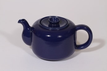Arabia MS teekannu, sininen, suunnittelija Michael Schilkin,