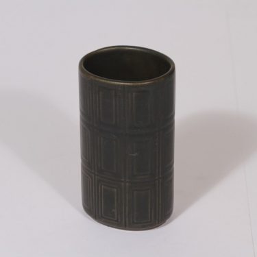 Arabia 400 vase, brown glaze, Göran Bäck