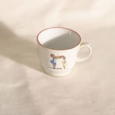 Arabia RL lasten kuppi, suunnittelija Gunnar Wahlroos, siirtokuva