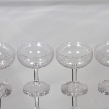 Iittala Kilta cocktail glasses, clear, 4 pcs, Göran Hongell