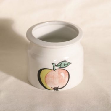 Arabia Tutti frutti purnukka, omena, suunnittelija Ulla Procopé, omena