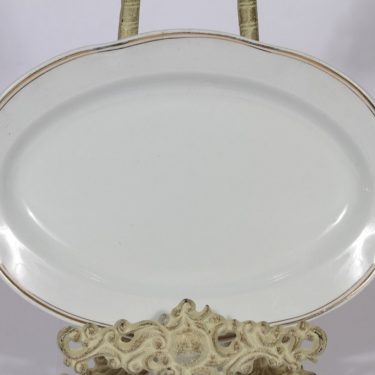 Arabia Oma platter, small, golden stripe