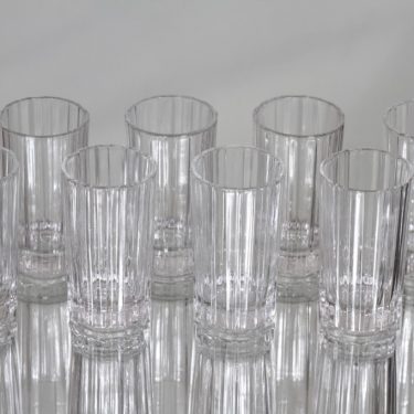Arabia Spektro glasses, 4 cl, 8 pcs, Heikki Orvola