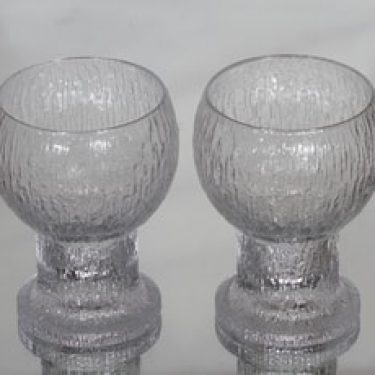 Iittala Kekkerit olutlasit, 50 cl, 2 kpl, suunnittelija Timo Sarpaneva, 50 cl