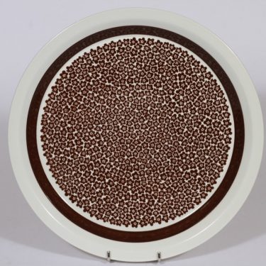 Arabia Faenza vati, ruskea, suunnittelija Inkeri Seppälä, suuri, serikuva