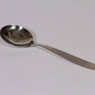 Hackman Scandia lusikka, teräs, suunnittelija Kaj Franck, teräs, suuri