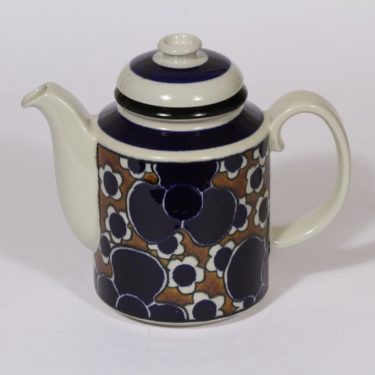 Arabia Saara kahvikaadin, 1 l, suunnittelija , 1 l, puhalluskoriste, retro