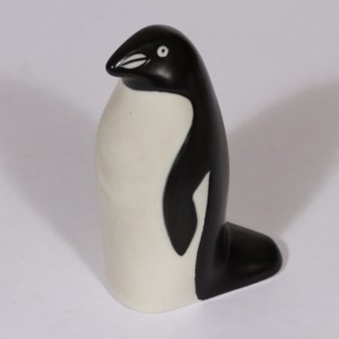 Arabia figuuri, pingviini, suunnittelija Lillemor Mannerheim-Klingspor, pingviini, käsinmaalattu, signeerattu