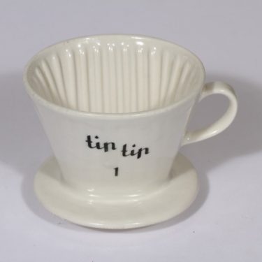 Arabia Tip Tip kahvisuodatin, valkoinen, suunnittelija , pieni