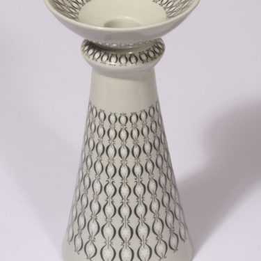 Arabia LG kynttilänjalka, harmaa, suunnittelija , serikuva