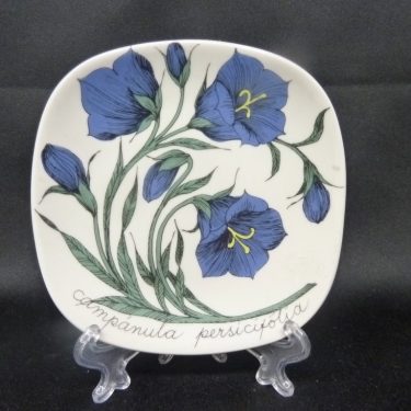 Arabia Botanica decorative plate, Kurjenkello, small, silk screening