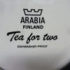 Arabia Tea for Two sokerikko, ruskea, suunnittelija , serikuva kuva 2