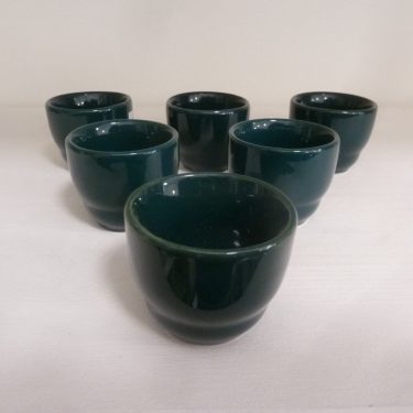 Arabia Kilta egg cups, green, 6 pcs