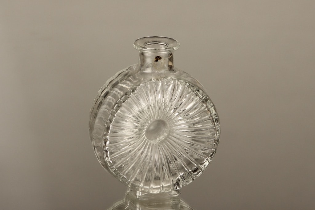 Riihimäen lasi Aurinkopullo decorative bottle, 1/4, designer Helena Tynell