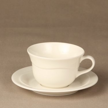Arabia Tuuli tea cup, white, Heljä Liukko-Sundström