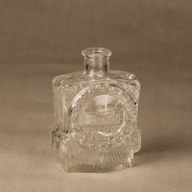 Riihimäen lasi Veturipullo decorative bottle, small, designer Erkkitapio Siiroinen
