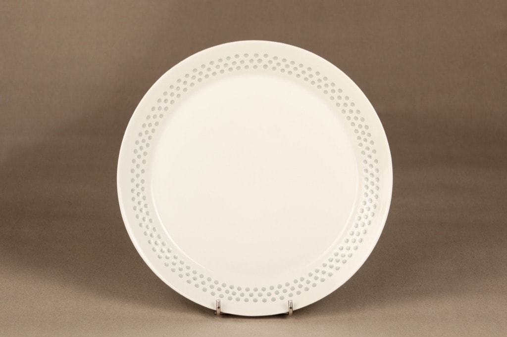 Arabia Helmi plate 23 cm, rice porcelain designer Friedl Holzer-Kjellberg