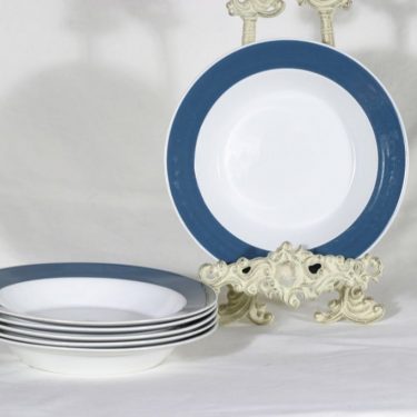 Arabia Palapeli lautaset, syvä, 6 kpl, suunnittelija , syvä