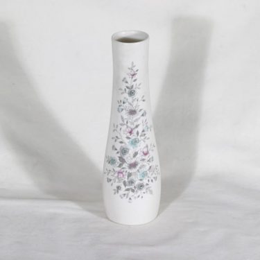 Arabia Fennica vase, printed, hand-painted, Esteri Tomula