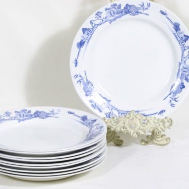Arabia n5625 dinner plates, 10 pcs, copper ornament