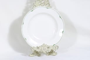 Arabia Pekka soup plate, enamel decoration