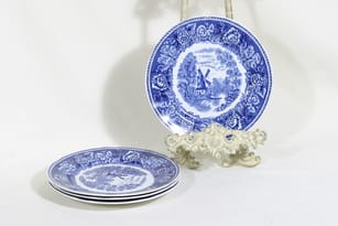 Arabia Maisema dinner plates 4 pcs, copper ornament