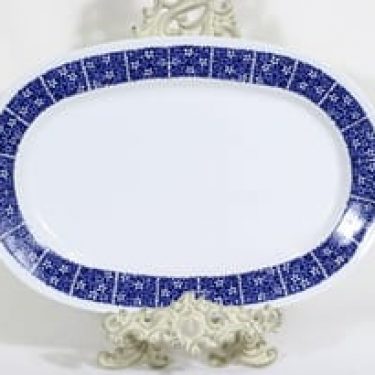 Arabia Pitsi vati, suunnittelija Raija Uosikkinen, soikea, kuparipainokoriste