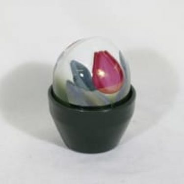 Arabia Ikikukka koriste-esine, signeerattu, suunnittelija Heljä Liukko-Sundström, signeerattu