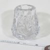 Riihimäen lasi maljakko, kirkas, suunnittelija Helena Tynell, massiivinen kuva 2
