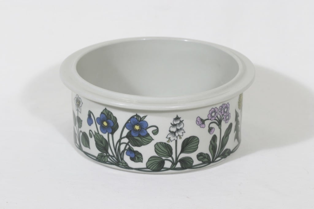 Arabia Flora bowl, designer Esteri Tomula, silk screening